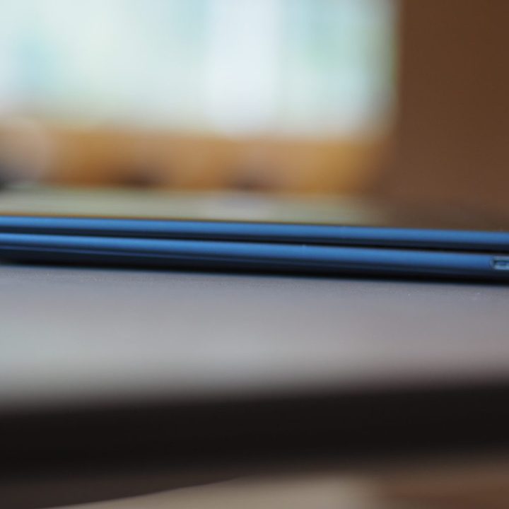 HP Spectre x360 14 2023 right side view showing ports.