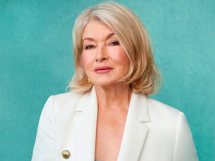 Portrait of Martha Stewart.