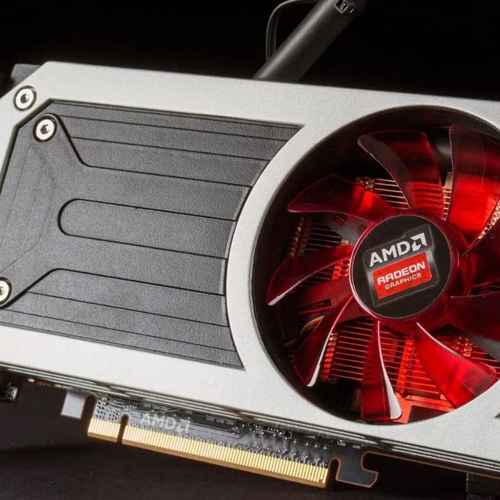 The AMD Radeon R9 290 graphics card.