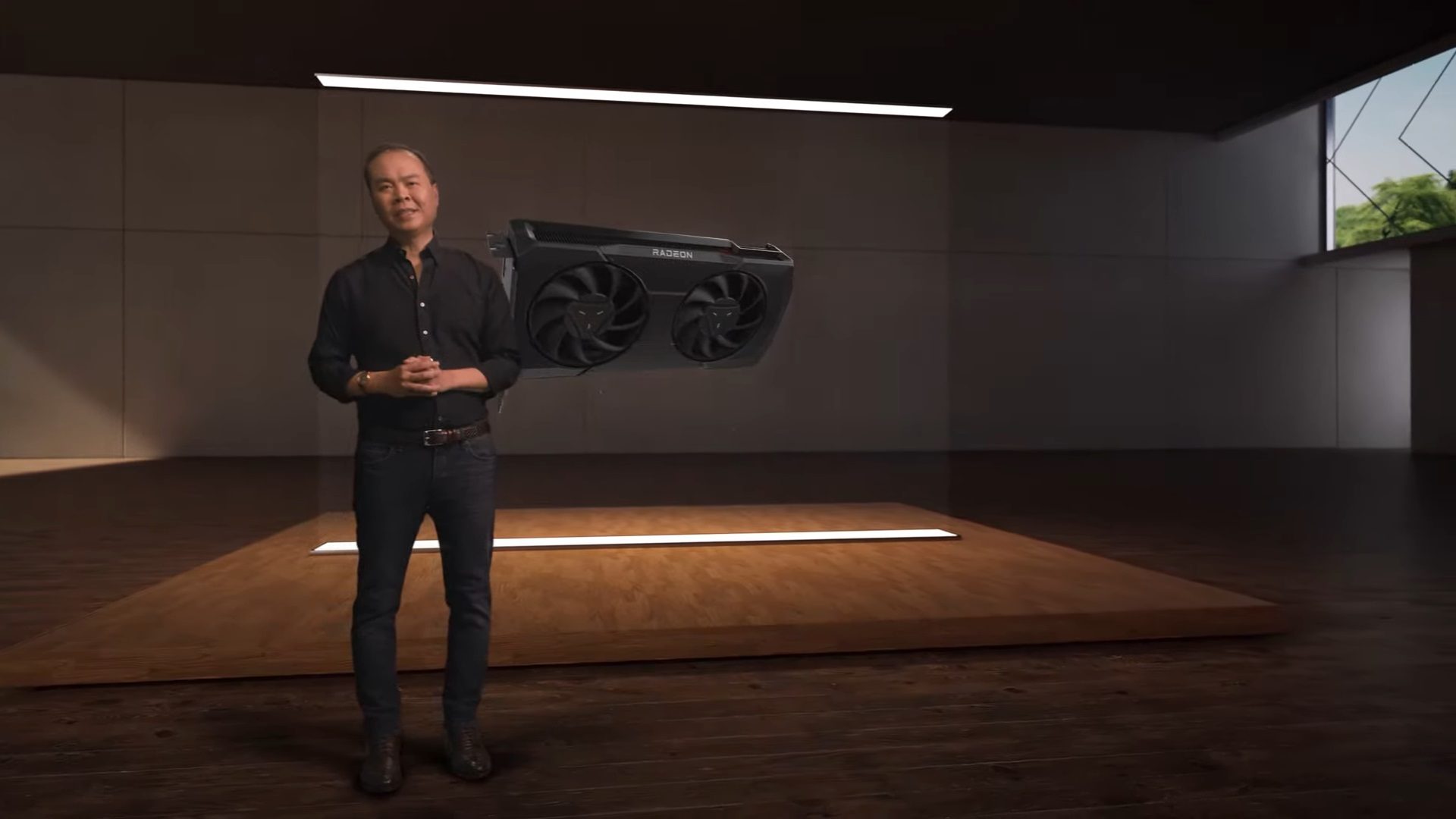 AMD announces RX 7600 XT at CES 2024.