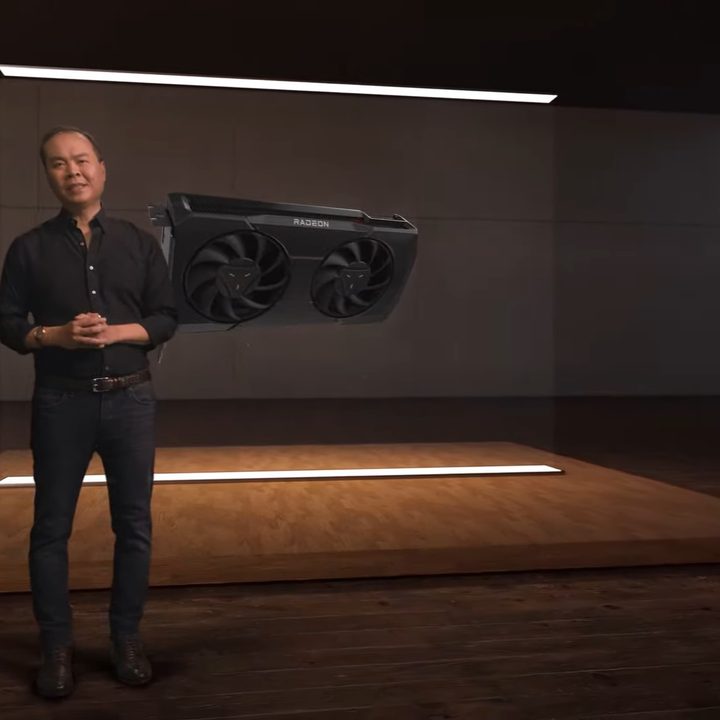 AMD announces RX 7600 XT at CES 2024.