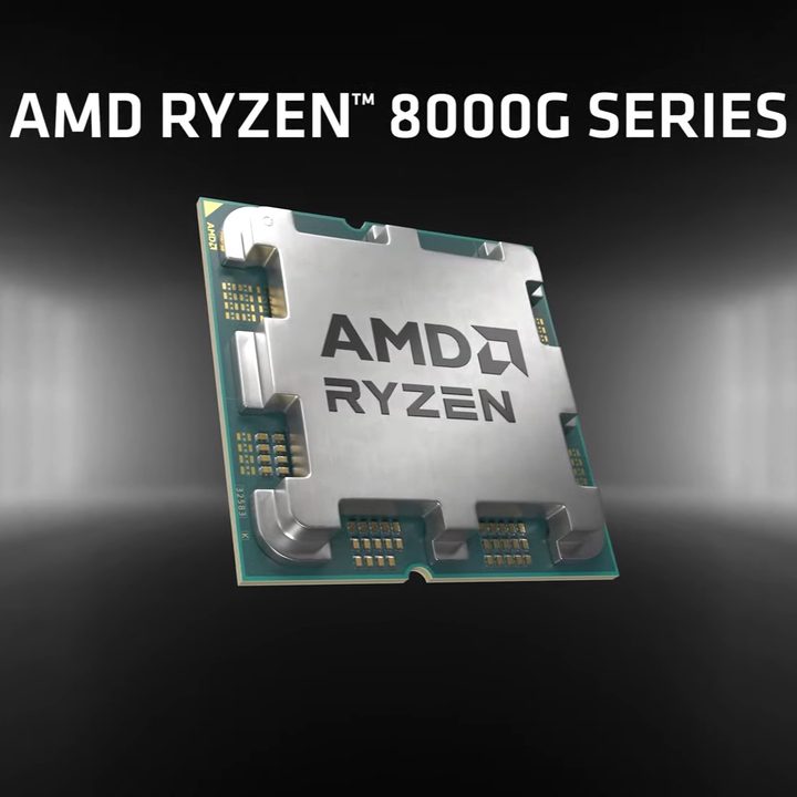 AMD Ryzen 8000G chip.