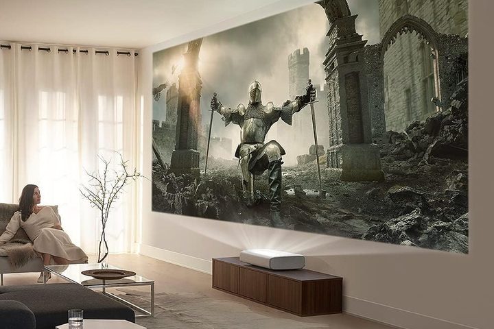 The Samsung LSP9T Premiere Projector.