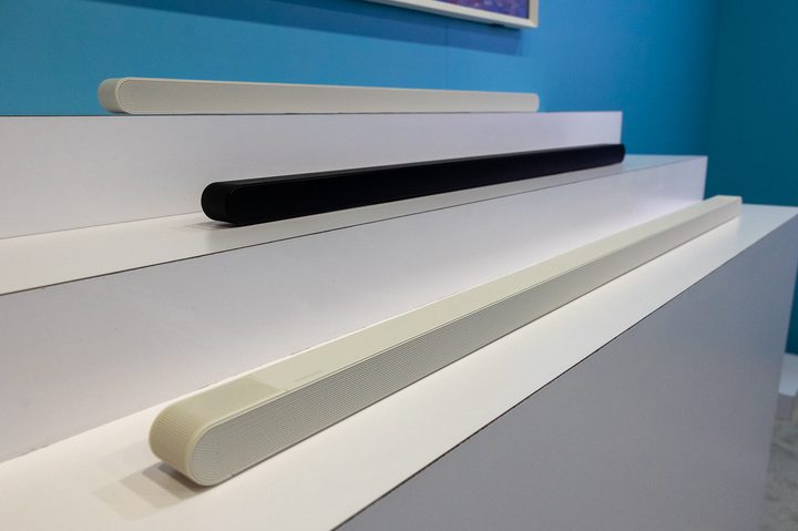 Samsung 2024 HW-S700D and HW-S801D soundbars.