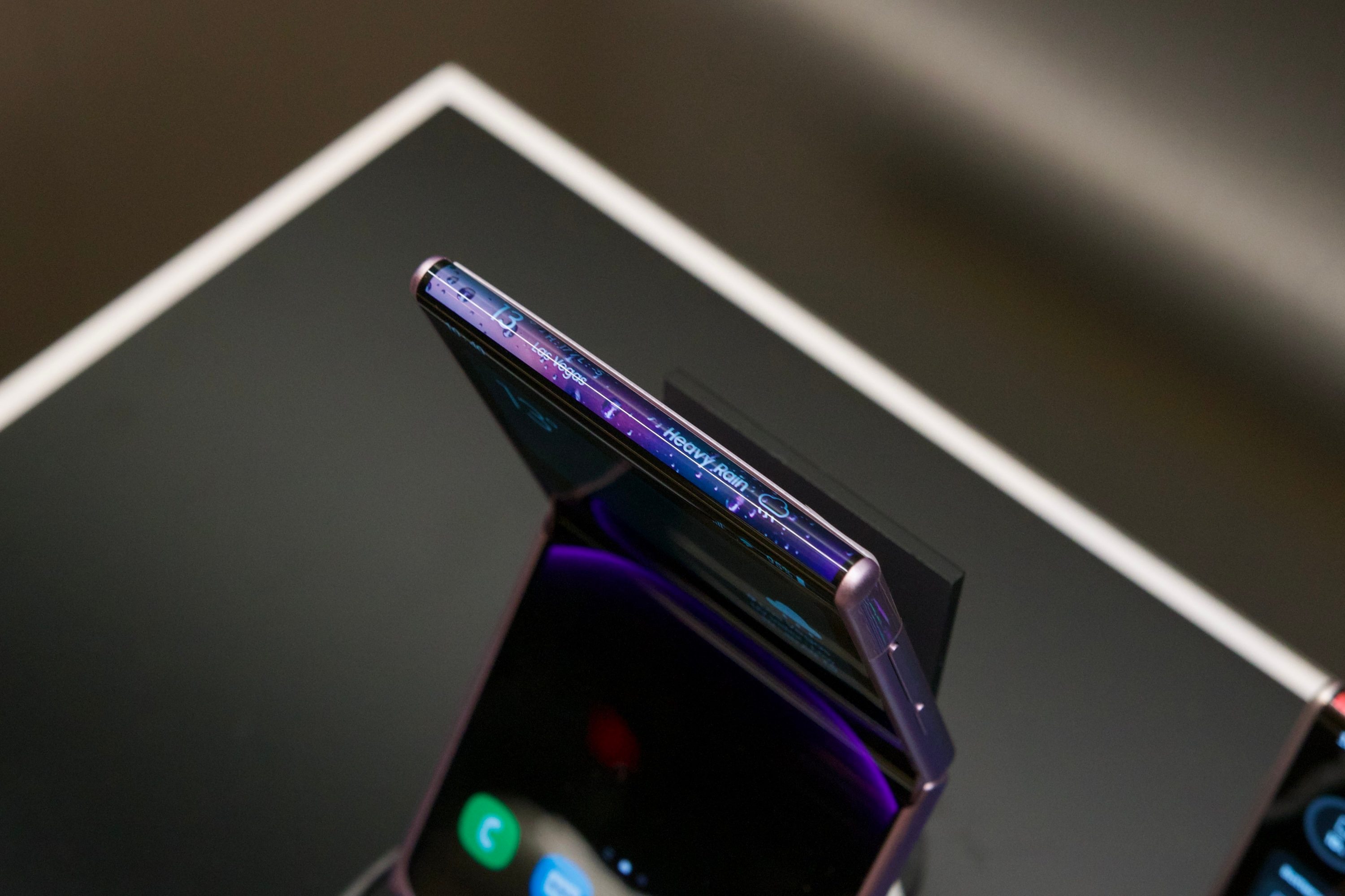 Samsung "Flex Liple" Concepto de teléfono plegable en CES 2024.