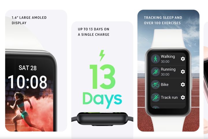 Images leaked showing some features of the Samsung Galaxy Fit 3.