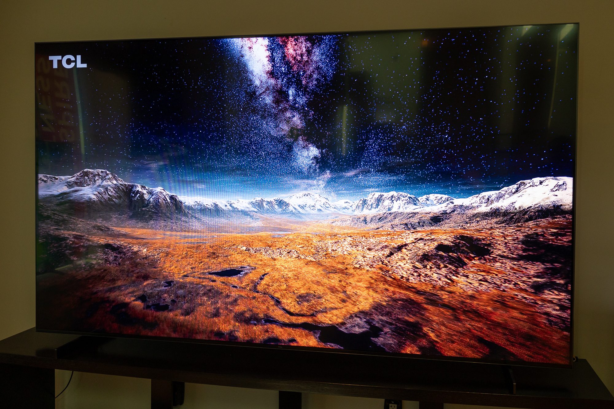 TCL 2024 QM7 4K mini-LED TV.