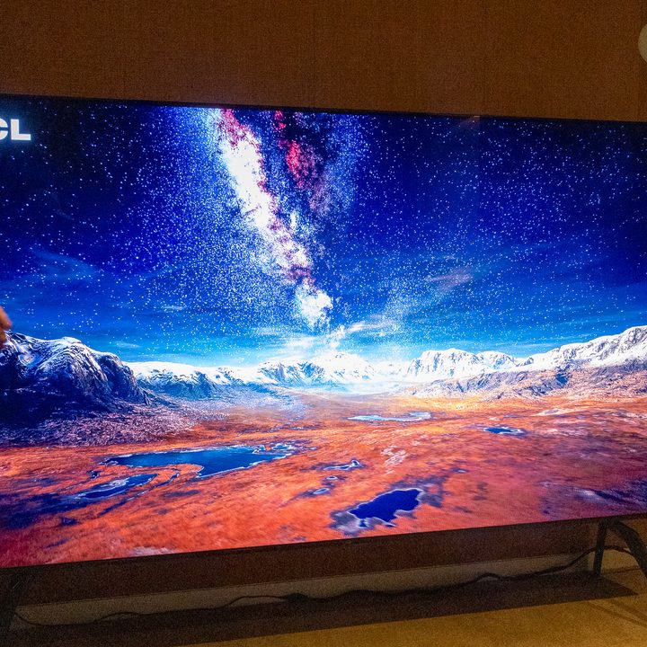 The 115-inch TCL QM89 television.