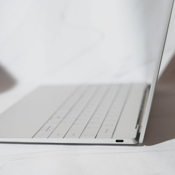 The side profile of the Dell XPS 13.