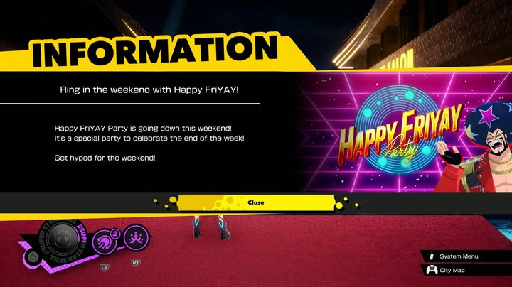 A popup in Foamstars about a special mode.
