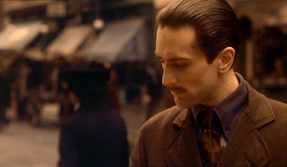 De Niro in The Godfather Part II.