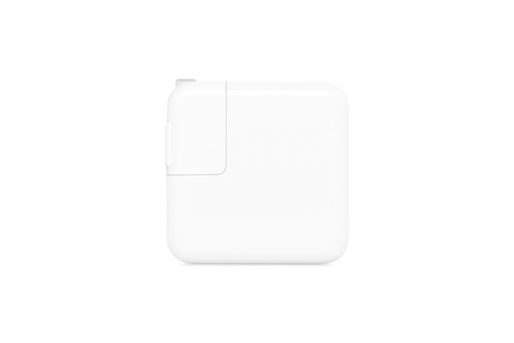 Apple 30W USB-C Power Adapter appears on a white background.
