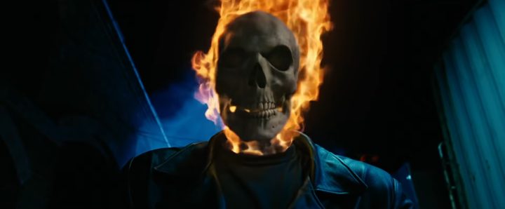 Ghost Rider in "Ghost Rider" (2007).