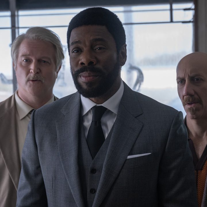 Colman Domingo, C.J. Wilson and Joey Slotnick look menacing in a still from Drive-Away Dolls