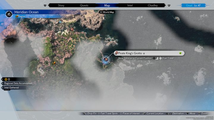 Pirate Treasure Relic Location