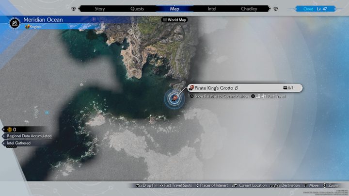 Pirate Treasure Relic Location