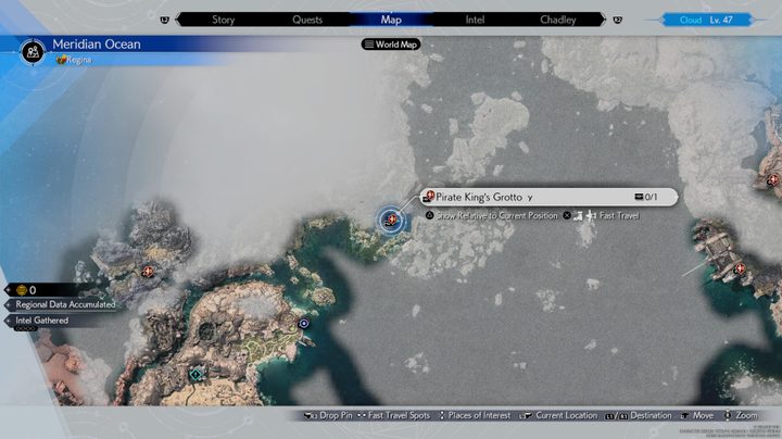 Pirate Treasure Relic Location