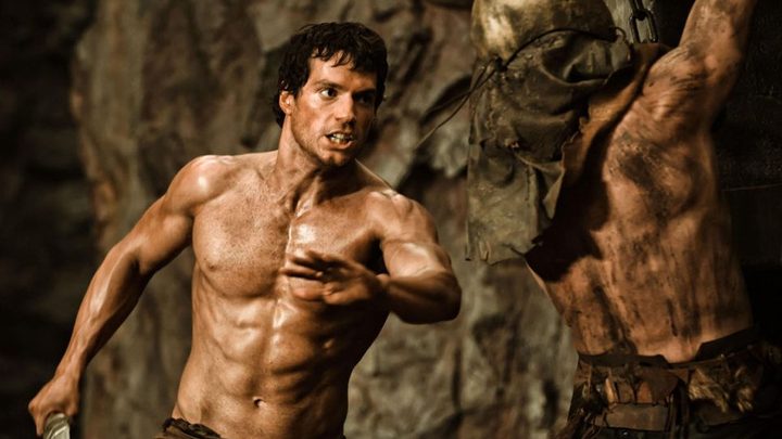 Henry Cavill in Immortals.