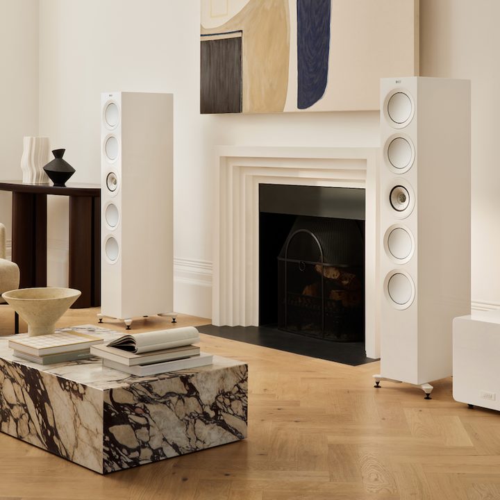 The KEF KC92 subwoofer.