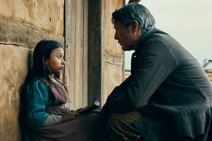Melina Hagberg faces Mads Mikkelsen in The Promised Land.