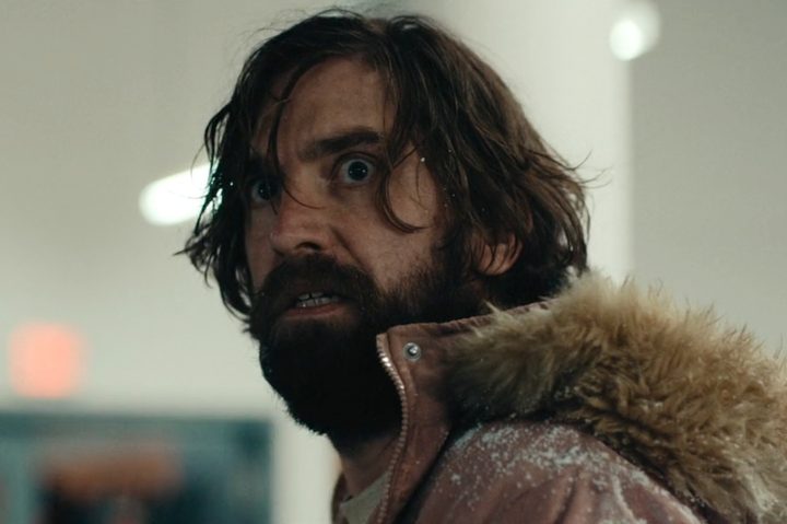 Raymond Clark wears a pink parka in True Detective: Night Country.