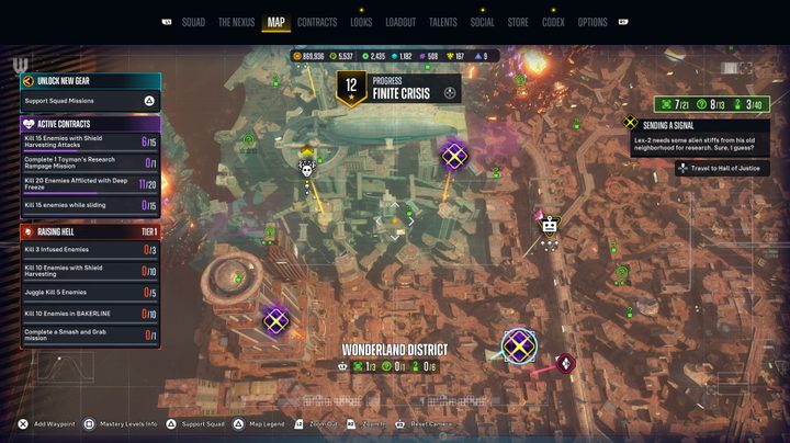 The map in Suicide Squad: Kill the Justice League.