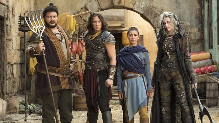 The cast of The New Legends of Monkey.