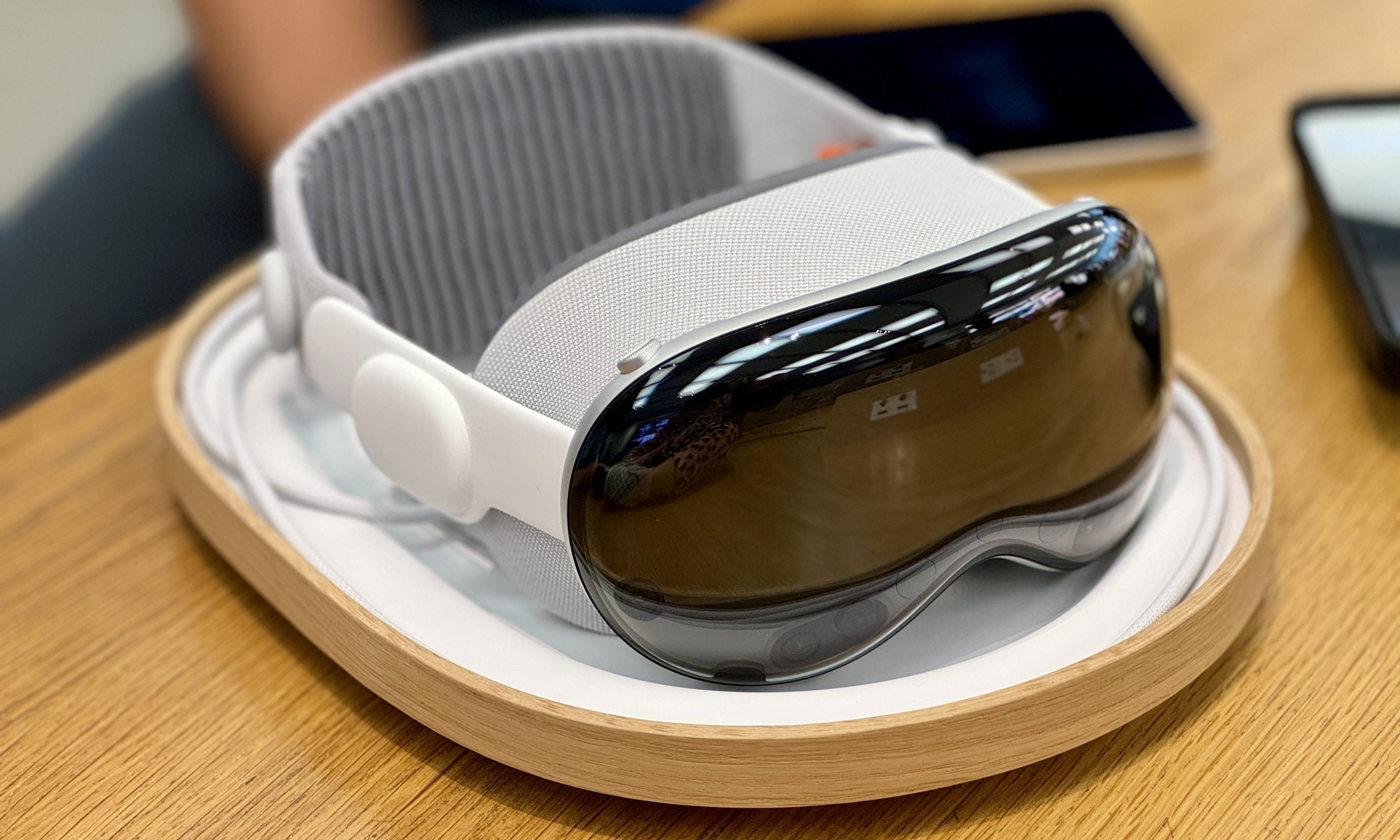 Apple Vision Pro demo unit.