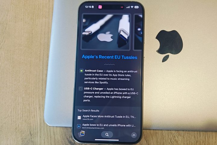 Summarized version of details pulled from websites in Arc Search.