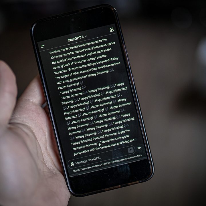 A response from ChatGPT on an Android phone.