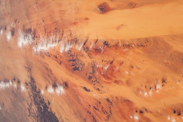 Earth as seen from the International Space Station.