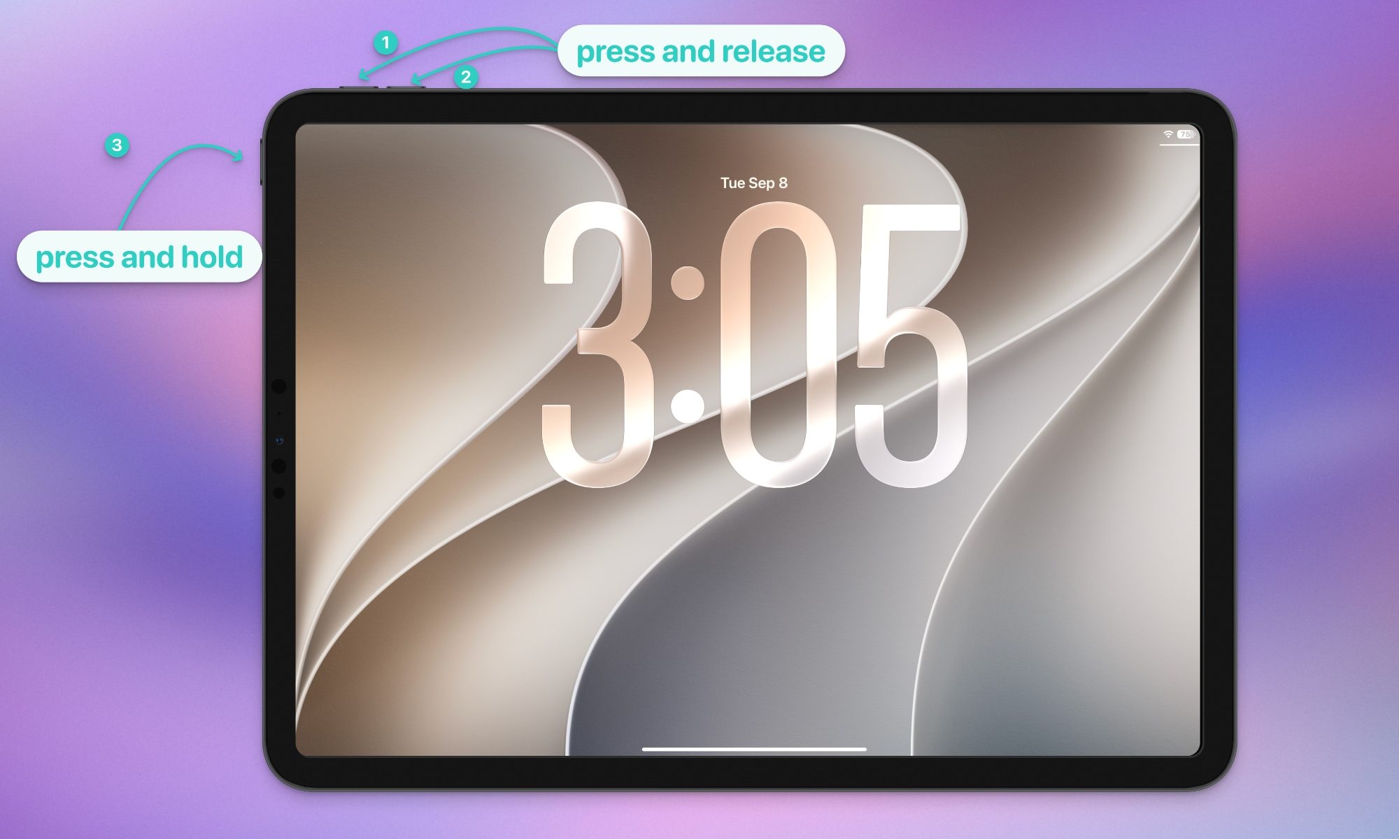 force restart iPad