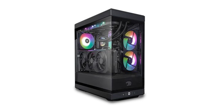 A iBuyPower desktop on a white background.