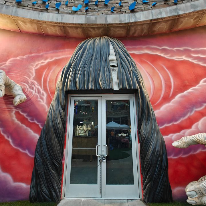 Creepy door entrance taken with OnePlus 12 ultrawide camera.