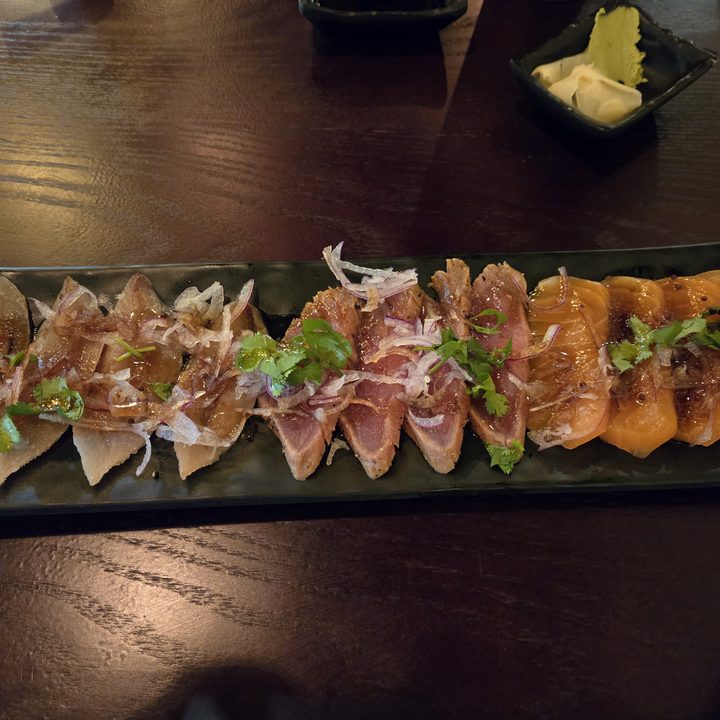 Carpaccio selection lowlight taken on Samsung Galaxy S24 main camera.