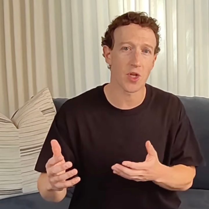 Mark Zuckerberg discussing the Quest 3 and Vision Pro.