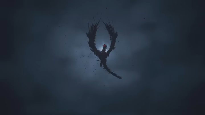 A black dragon in Dragon's Dogma 2.