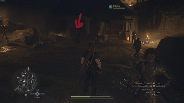 A village shopkeeper in Dragon's Dogma 2