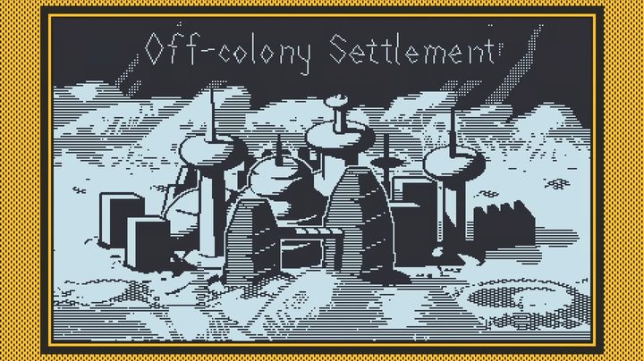 The off colony settlement in Mars After Midnight.