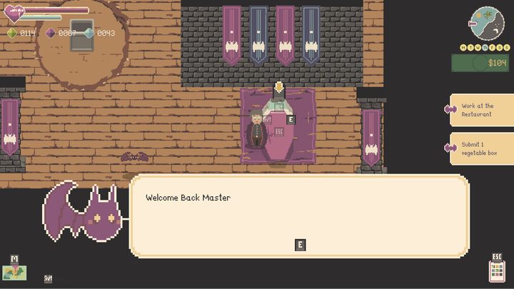 Gameplay from Brocula.