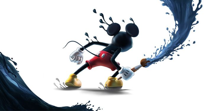 Key art for Epic Mickey Rebrushed.
