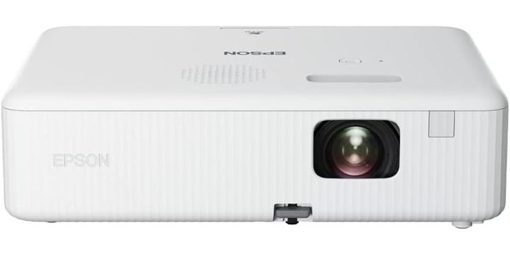 The Epson EpiqVision Flex on a white background.