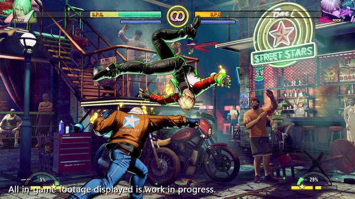 REV system in action in Fatal Fury: City of the Wolves