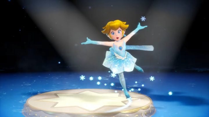 Figure Skater Peach