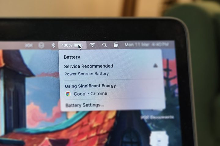 13-inch MacBook Pro 2020 battery replacement recommendation.