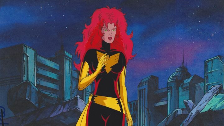 Jean Grey struggles to maintain her humanity in The Dark Phoenix Saga.