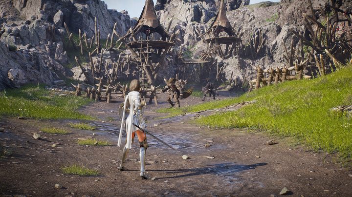 Fiona approaches enemies in the Vindictus: Defying Fate playtest.