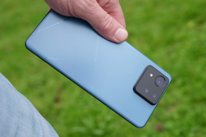 A person holding the Asus Zenfone 11 Ultra.