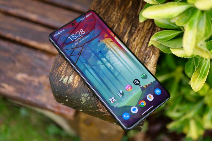 The Asus Zenfone 11 Ultra's screen.