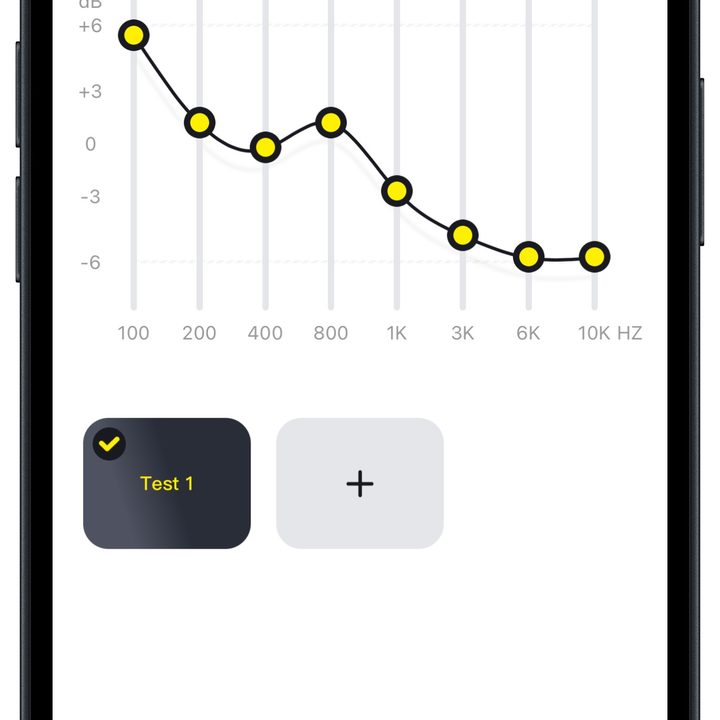 Baseus app for iOS custom eq.
